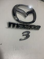 Mazda rear badges for sale  BRADFORD