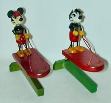 Mickey Mouse + Minnie Surfboard Riders RARO Par Divertido-e-Flex 1934 segunda mano  Embacar hacia Argentina