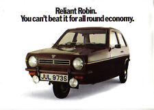 Reliant Robin 850 3 door Saloon Estate & Van 1977-81 Original UK Sales Brochure for sale  BATLEY