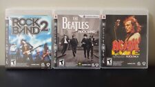 Rock Band 2 Beatles AC/DC Track Pack - Playstation 3 PS3 jogos música completa  comprar usado  Enviando para Brazil