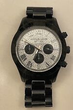 Relógio Michael Kors -Layton Glitz MK-5668 preto cronógrafo Bradshaw, usado comprar usado  Enviando para Brazil