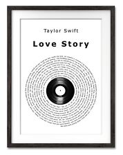 Love story lyric for sale  STOKE-ON-TRENT