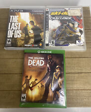 Lot of 3 Ps3 Xbox One Games The Last of Us The Walking Dead Ski-Doo Video Games for sale  Shipping to South Africa