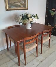 Nils Jonsson Troeds Teak Mid Century Double Extending Ove Dining Table 4 Chairs for sale  Shipping to South Africa