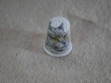 Grey cat thimble for sale  WALTHAM CROSS