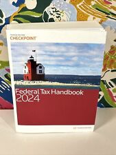 Checkpoint Federal Tax Handbook 2024 Edition Thomson Reuters Tax Book comprar usado  Enviando para Brazil