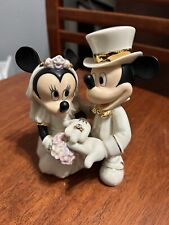 Estatueta de porcelana Lenox Disney Showcase Minnie's Dream Wedding topo de bolo comprar usado  Enviando para Brazil