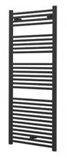 Anthracite Heated Towel Rail  Grey Straight 1100 x 600    22mm DRail for sale  Shipping to South Africa