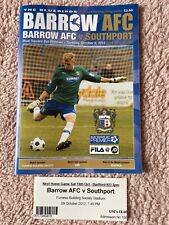Barrow afc southport for sale  KENDAL