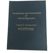 Traduções e anotações de repertório coral volume II: textos alemães PAINE comprar usado  Enviando para Brazil