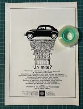 Rara pubblicità volkswagen usato  Torino
