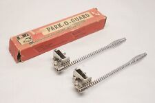 NOS Vintage Car Truck PARK-O-GUARD Accessory Chrome Curb Feelers Pair in Box for sale  Shipping to South Africa
