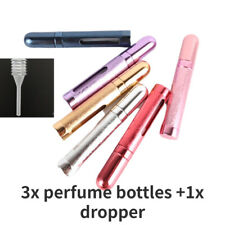3xrefillable perfume atomiser for sale  WORCESTER