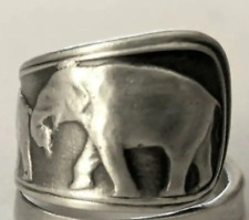Spoon ring carved for sale  BOSTON