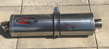 Scorpion oval exhaust for sale  GLASGOW