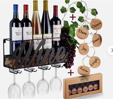 Wall mounted wine for sale  Independence