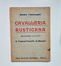 cavalleria rusticana opera usato  Caserta