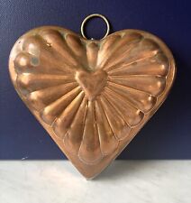 Vintage copper heart for sale  Shipping to Ireland
