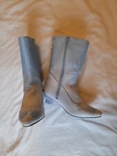 fancy dress white boots for sale  CAMPBELTOWN