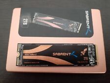 SSD interno Sabrent 2 TB Rocket NVMe 4.0 Gen4 PCIe M.2 para PC juegos y flujo de trabajo segunda mano  Embacar hacia Argentina