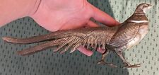 Silver plated pheasant for sale  HEREFORD