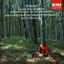 VIVALDI Le Quattro Stagione Anne-Sophie MUTTER KARAJAN [CD] EMI Classics for sale  Shipping to South Africa