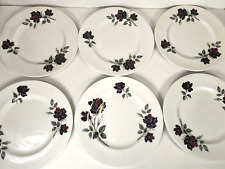 6 x Royal Albert Masquerade Dinner Plates 10", used for sale  Shipping to South Africa