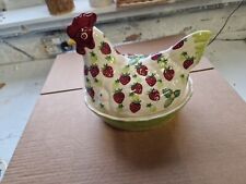 Pottery chicken for sale  STOKE-ON-TRENT