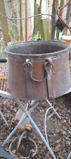 Copper antique cauldron for sale  COALVILLE