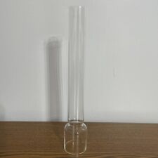 Glass Chimney For Oil Lamp 10” High 1.75” Base And 1.25” Top, used for sale  Shipping to South Africa
