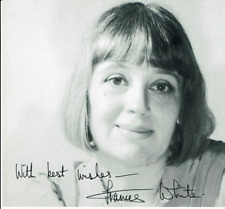 Fotografía firmada a mano de Frances White 7 x 6 pulgadas, usado segunda mano  Embacar hacia Argentina