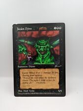 READ Oversize Juzam Djinn MTG Duelist Promo Rare 9in X 6in, used for sale  Shipping to South Africa