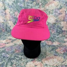 Boné chapéu ajustável vintage anos 90 SPEEDO NEON rosa náilon ciclismo corrida V bola comprar usado  Enviando para Brazil
