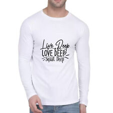 Camiseta Live Deep Love Deep Squat Deep Casual Unissex 100% Algodão comprar usado  Enviando para Brazil