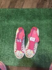 Zapatillas Coach multicolor rosa amapola playa logotipo característico zapatos de tenis 10 segunda mano  Embacar hacia Mexico