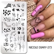 Nail stamping plates for sale  Shipping to Ireland