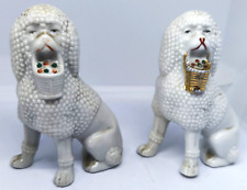 Antique staffordshire poodles for sale  WAKEFIELD