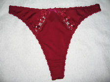 Triumph burgundy thong for sale  Shipping to Ireland