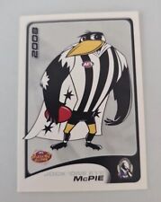 Collingwood - Mascote de equipe e cartão de lista de verificação - Jock "One Eye" Mc Pie. comprar usado  Enviando para Brazil