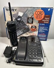 Vintage 90s Sony SPP-AQ600 25 Ch. Cordless Telephone w/ Digital Answering System for sale  Shipping to South Africa