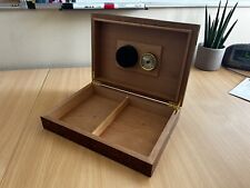 Wooden cigar humidor for sale  TRURO