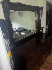 Large wooden dresser for sale  Shipping to Ireland