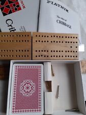 Solid wood cribbage for sale  NEWBURY