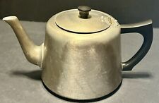 Tetera de aluminio vintage marca Swan de 4 tazas hecha en Inglaterra con tapa adjunta segunda mano  Embacar hacia Argentina