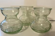 trio flower vases glass for sale  Jamaica Plain