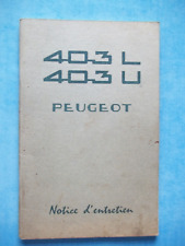 Peugeot 403 conduite d'occasion  Maubeuge