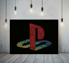 Playstation gaming canvas for sale  LEICESTER