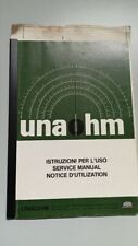 Service manual unaohm usato  Pordenone