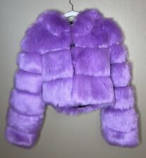 Women purple faux for sale  Scottsdale