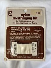 Vintage - J.W.W.Holden ~ No. 66 ~ Nylon re-stringing kit ~ Unopened, used for sale  Shipping to South Africa